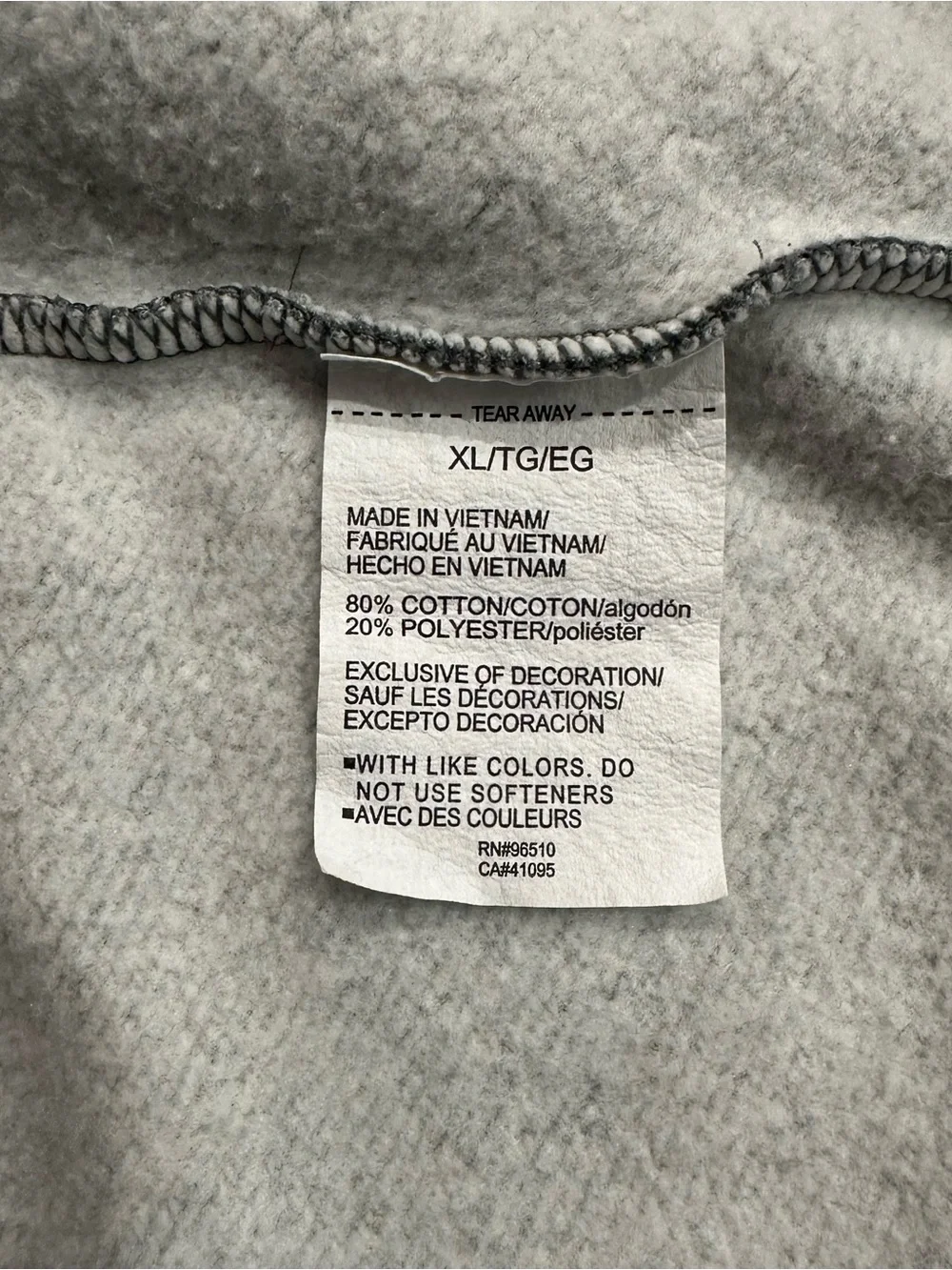 Under Armour Fleece Crewneck Sweatshirt Gray Logo XL Loose Fit Pullover